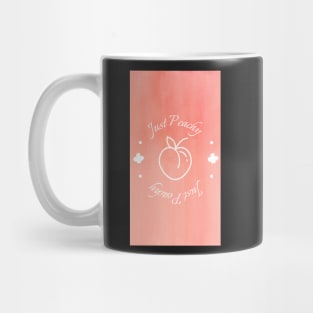 Just peachy (long) Mug